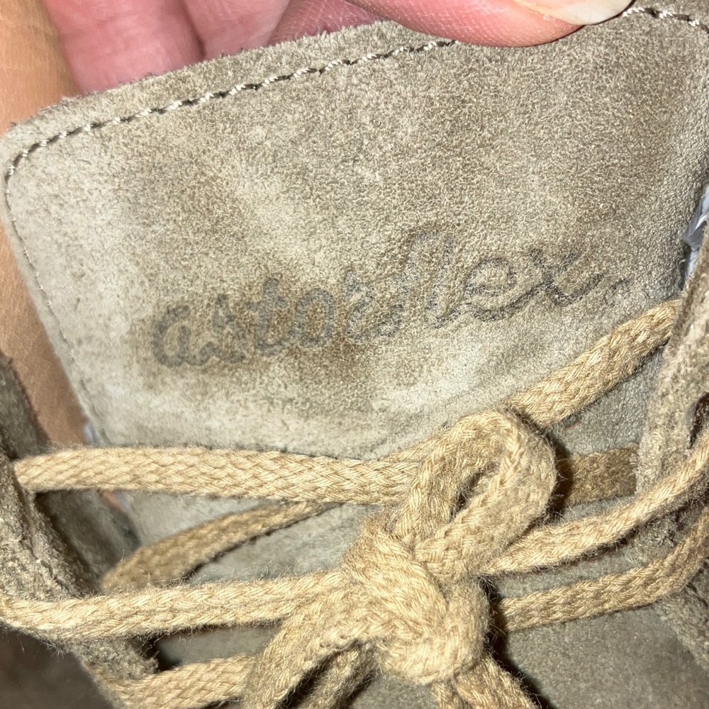 ASTORFLEX GREENFLEX MENS CHUKKA STONE BEIGE SUEDE MADE IN ITALY 9 - Picture 7 of 13